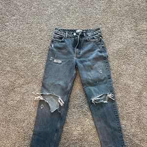 Zara Women’s ripped jeans